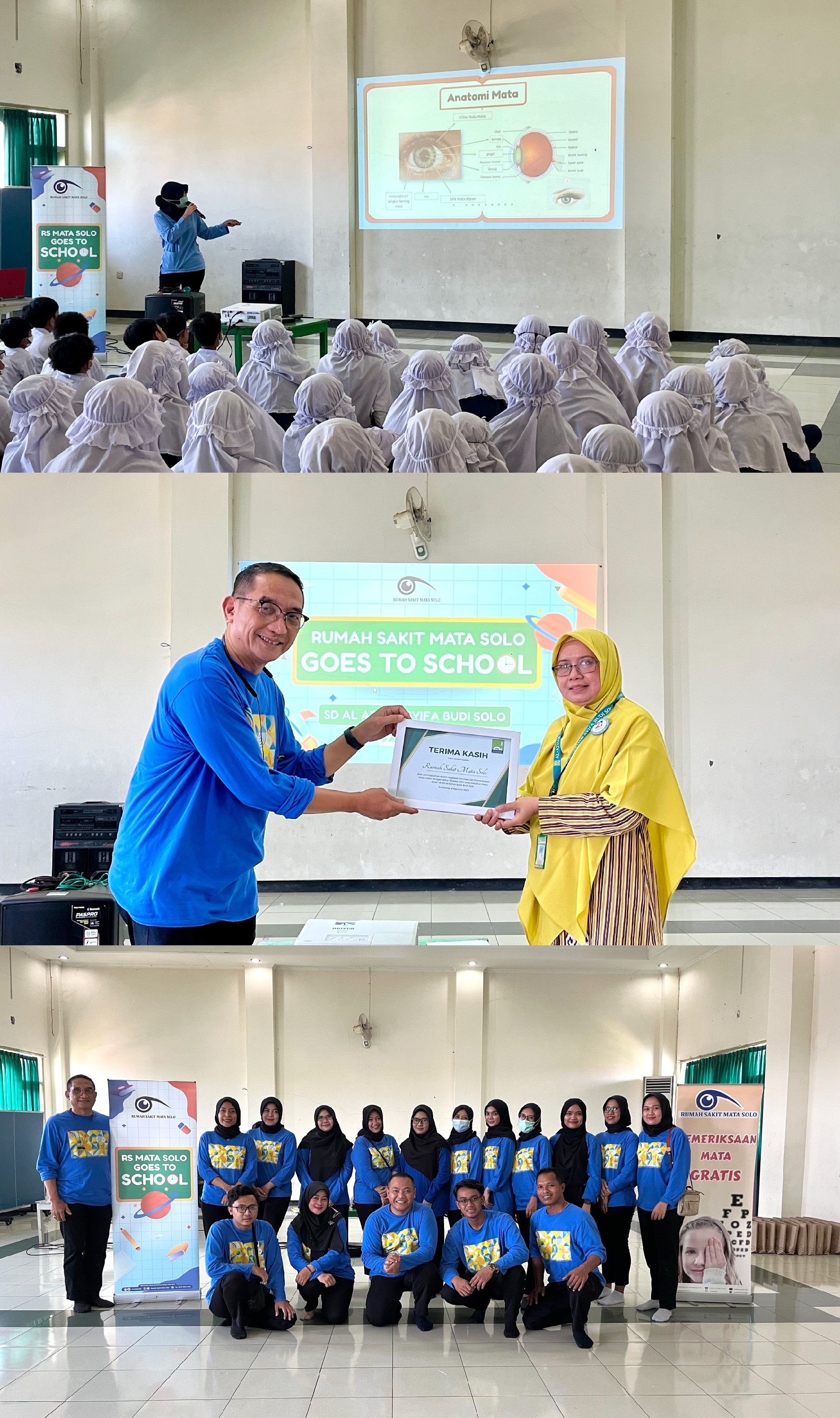 RS Mata Solo Goes to School - SD Al Azhar Syifa Budi Solo