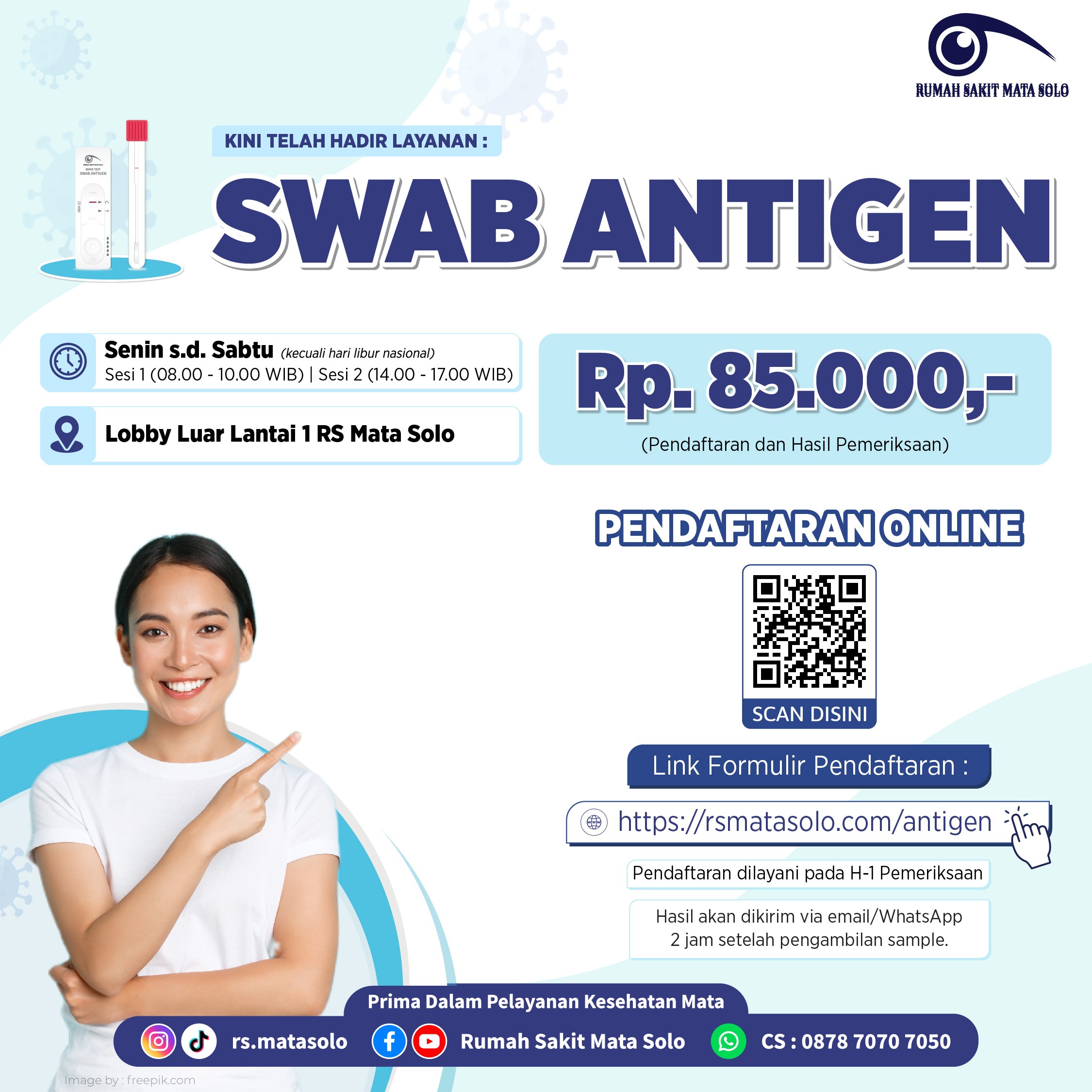Swab Antigen RS Mata Solo